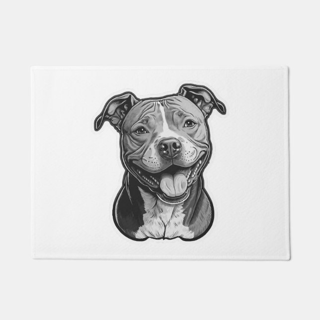 American Staffordshire Terrier Doormat (Front)