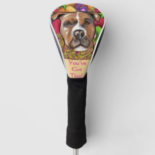 AMERICAN STAFFORDSHIRE TERRIER  GOLF HEAD COVER