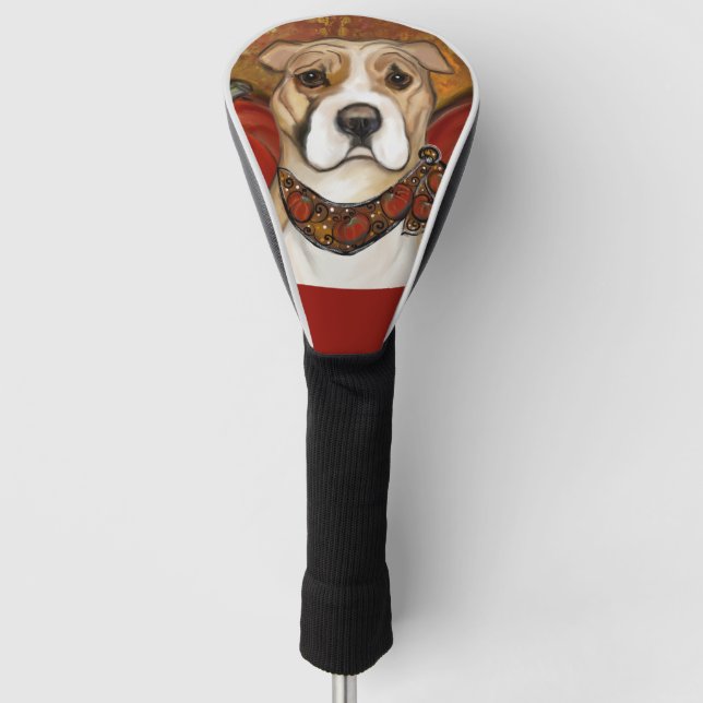 AMERICAN STAFFORDSHIRE TERRIER       GOLF HEAD COVER (Front)