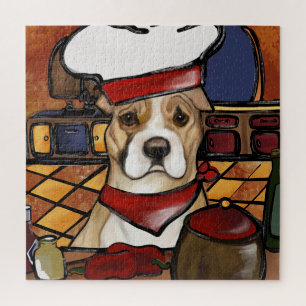 AMERICAN STAFFORDSHIRE TERRIER JIGSAW PUZZLE