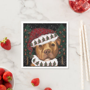 American Staffordshire Terrier Napkin