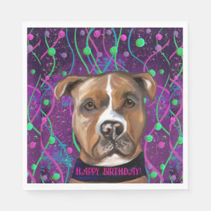AMERICAN STAFFORDSHIRE TERRIER        NAPKIN