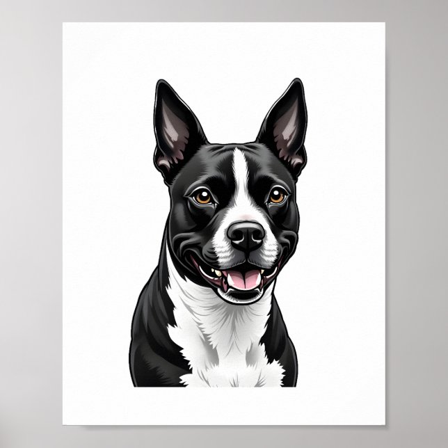 American Staffordshire Terrier Poster (Front)