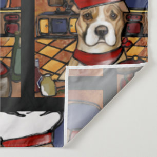 AMERICAN STAFFORDSHIRE TERRIER TAPESTRY