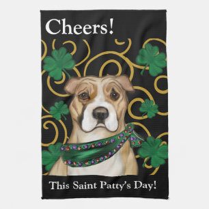 AMERICAN STAFFORDSHIRE TERRIER TEA TOWEL