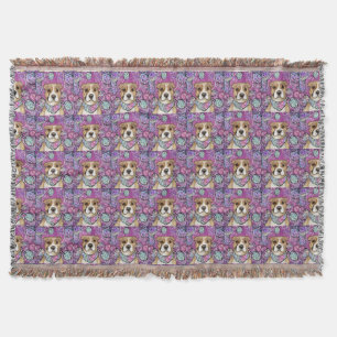 AMERICAN STAFFORDSHIRE TERRIER         THROW BLANKET