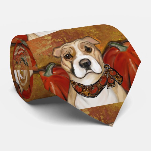 AMERICAN STAFFORDSHIRE TERRIER          TIE (Rolled)