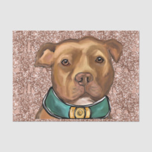 AMERICAN STAFFORDSHIRE TERRIER TISSUE PAPER