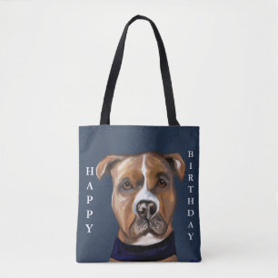 AMERICAN STAFFORDSHIRE TERRIER TOTE BAG