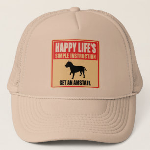 American Staffordshire Terrier Trucker Hat