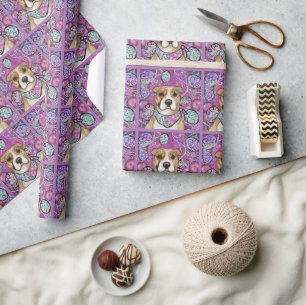 AMERICAN STAFFORDSHIRE TERRIER           WRAPPING PAPER
