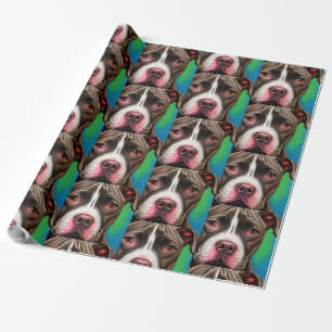American Staffordshire Terrier Wrapping Paper