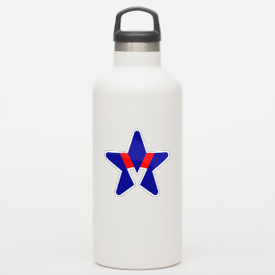 American Star Design with V letter
