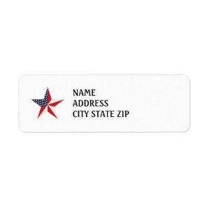 American Star Return Address Labels