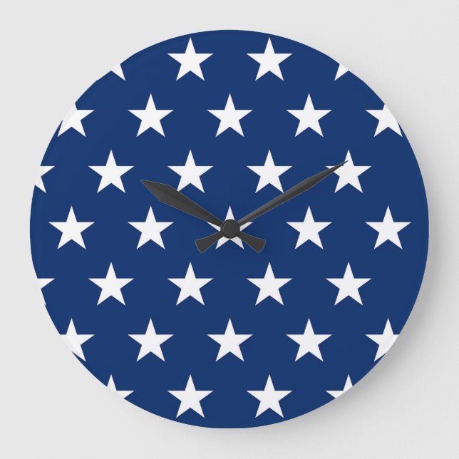 American Stars Acrylic Wall Clock (Front)