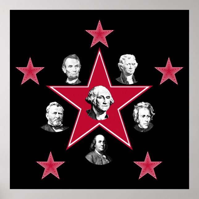 American Stars of History Poster (Front)
