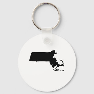 American State of Massachusetts Key Ring