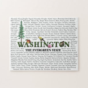 American States - Washington Jigsaw Puzzle