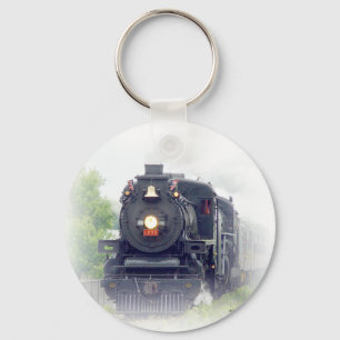 american steamtrain key ring