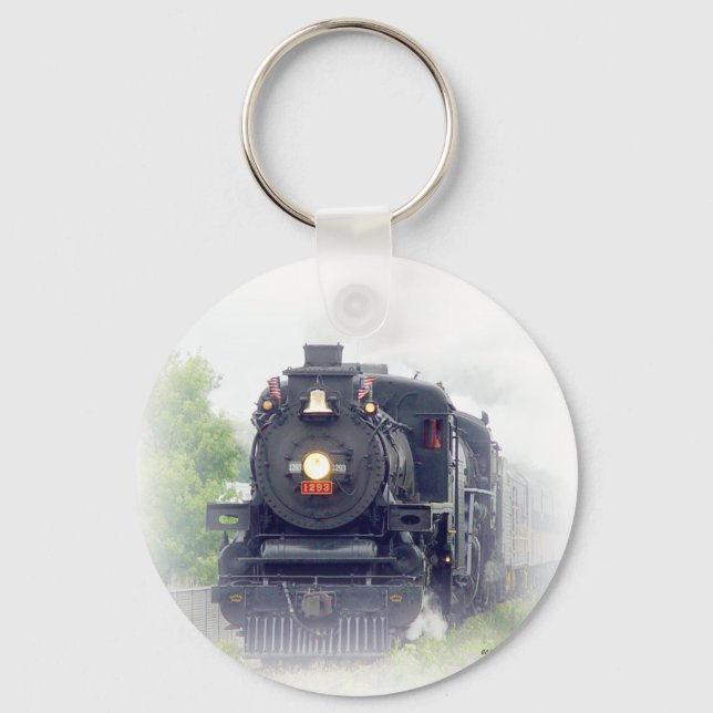 american steamtrain key ring (Front)
