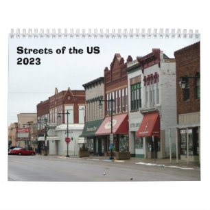American Streets Calendar - 2023