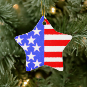 American Style Art Ceramic Ornament