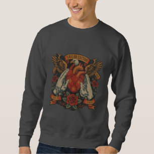 American style tattoo sweatshirt