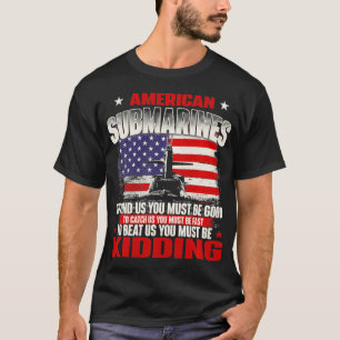 American Submarines Patriotic Navy US Veteran Sub T-Shirt