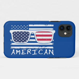 AMERICAN SUNGLASSES funny July 4th iPhone 11 Case