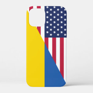 American support towards Ukraine Sherpa Blanket iPhone 12 Mini Case