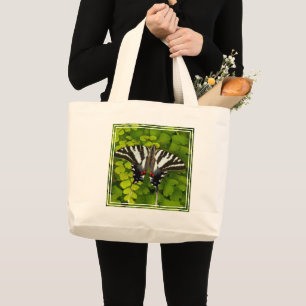 American Swallowtail Butterfly Large Tote Bag