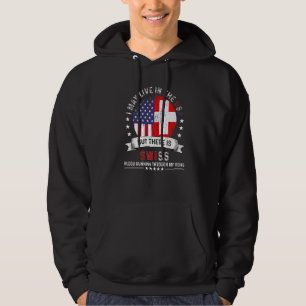 American Swiss Home in US Patriot American Switzer Hoodie