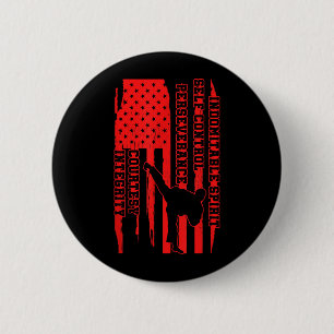 American Taekwondo USA Martial Arts Artist Team 6 Cm Round Badge
