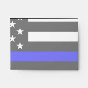 American Thin Blue Line Graphic Envelopes