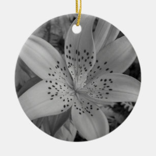 American Tiger Lily Ceramic Tree Decoration