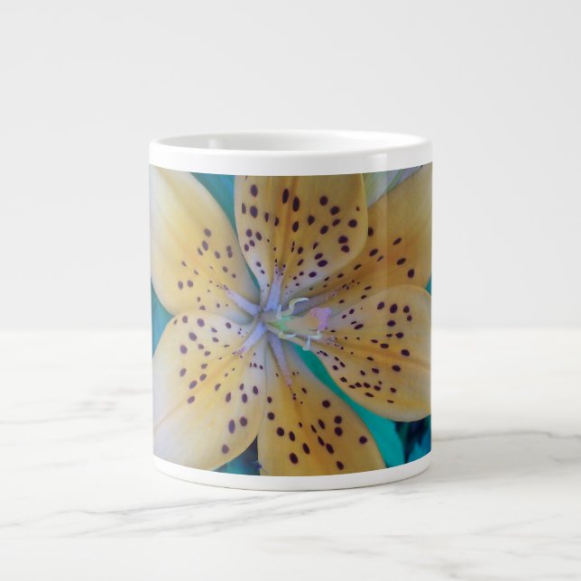 American Tiger Lily Large Coffee Mug (Front)