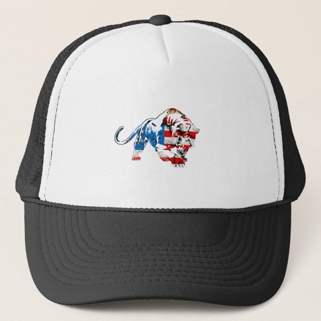 American Tiger Trucker Hat (Front)