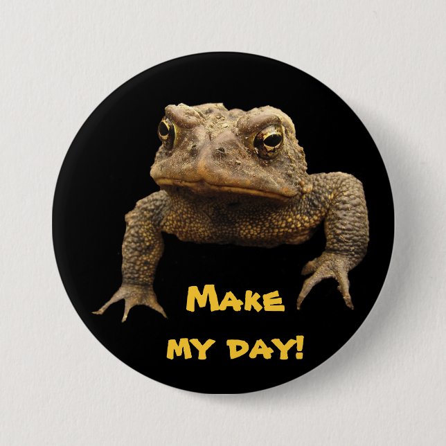 American Toad 7.5 Cm Round Badge (Front)