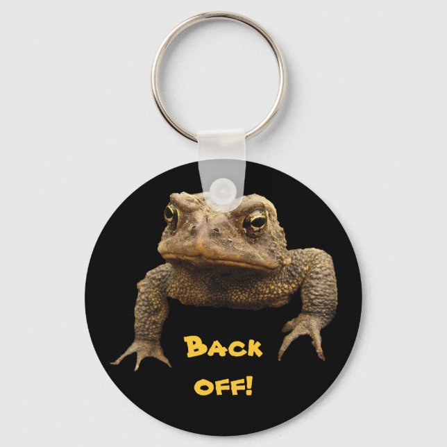 American Toad Key Ring (Front)