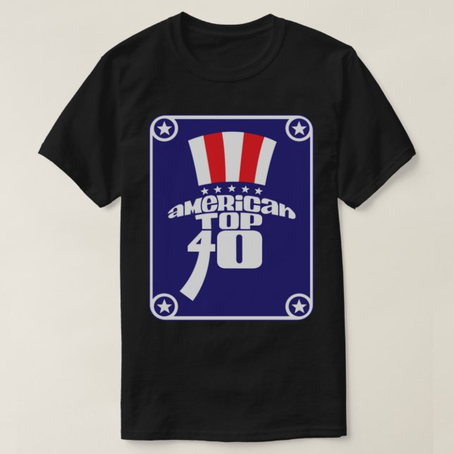 American Top 40 Classic T-Shirt (Design Front)