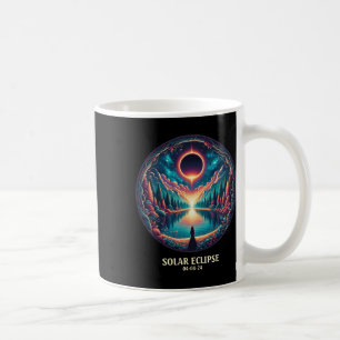 American Totality April 8 2024 Mystic Total Solar Coffee Mug