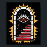 American Traditional Old School Tattoo Flash Ink S Poster<br><div class="desc">American Traditional Old School Tattoo Flash Ink Staircase</div>