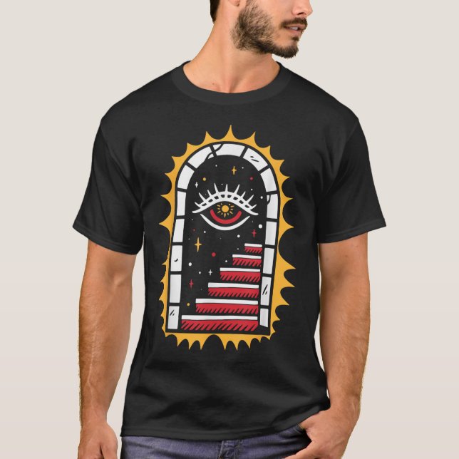 American Traditional Old School Tattoo Flash Ink S T-Shirt (Front)