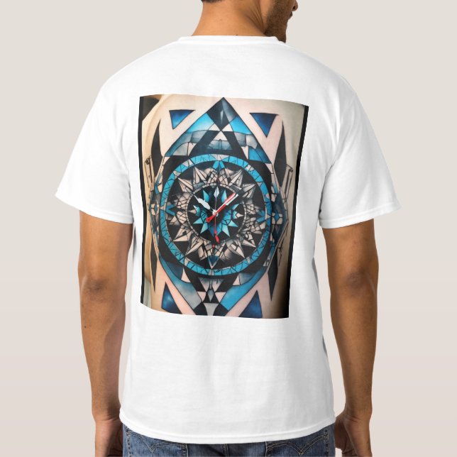 American Traditional Tattoo Design T-Shirt (Back)