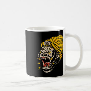 American Traditional Tattoo Gorilla Alternative Ol Coffee Mug