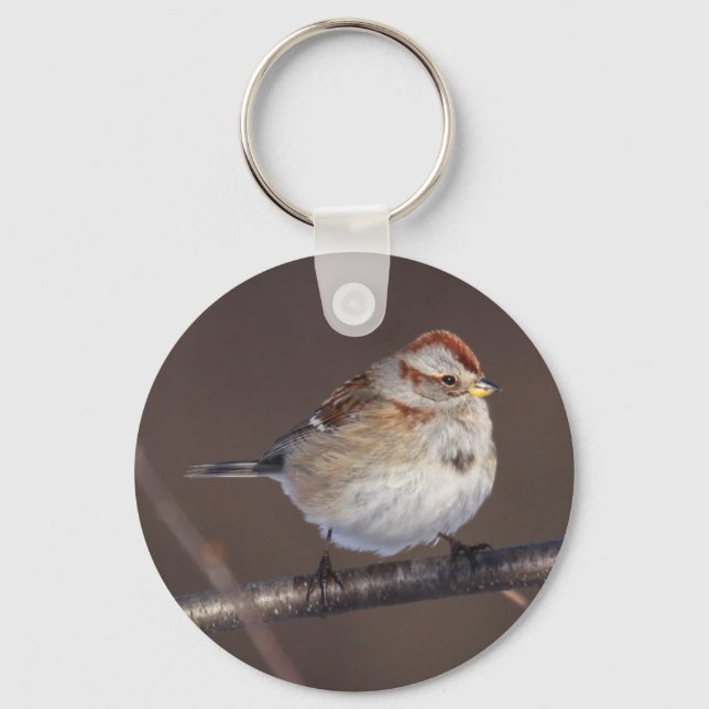 American Tree Sparrow Key Ring (Front)