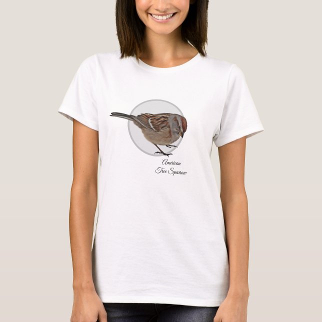 American Tree Sparrow T-Shirt (Front)