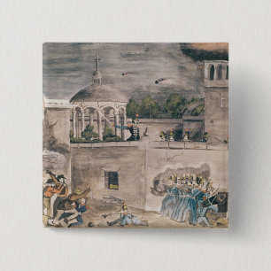 American troops under General Doniphan 15 Cm Square Badge