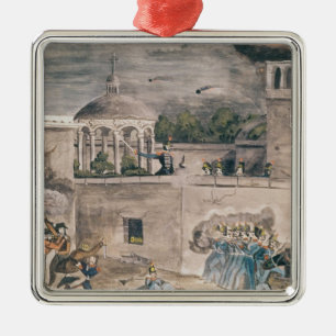American troops under General Doniphan Metal Ornament