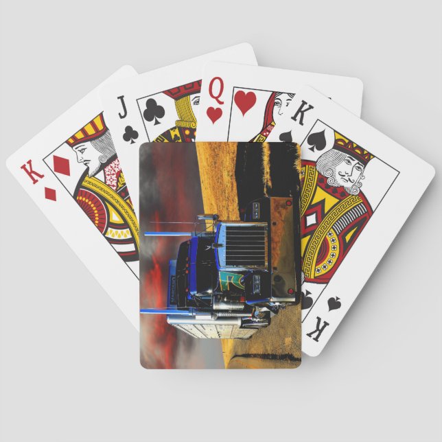 American Truck Big Rig Playing Cards (Back)